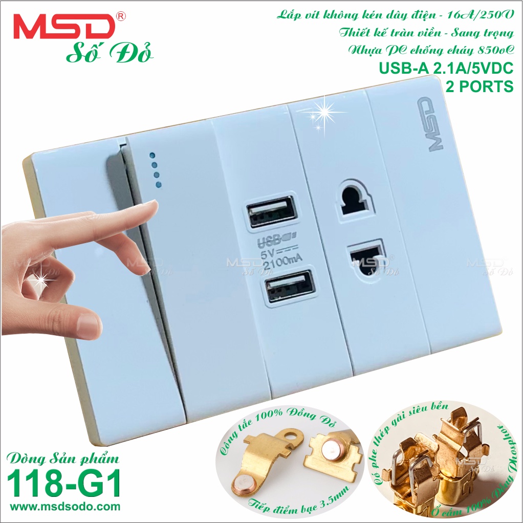 Mặt 3 - Size 1 - Dòng 118G1 - Màu trắng tuyết