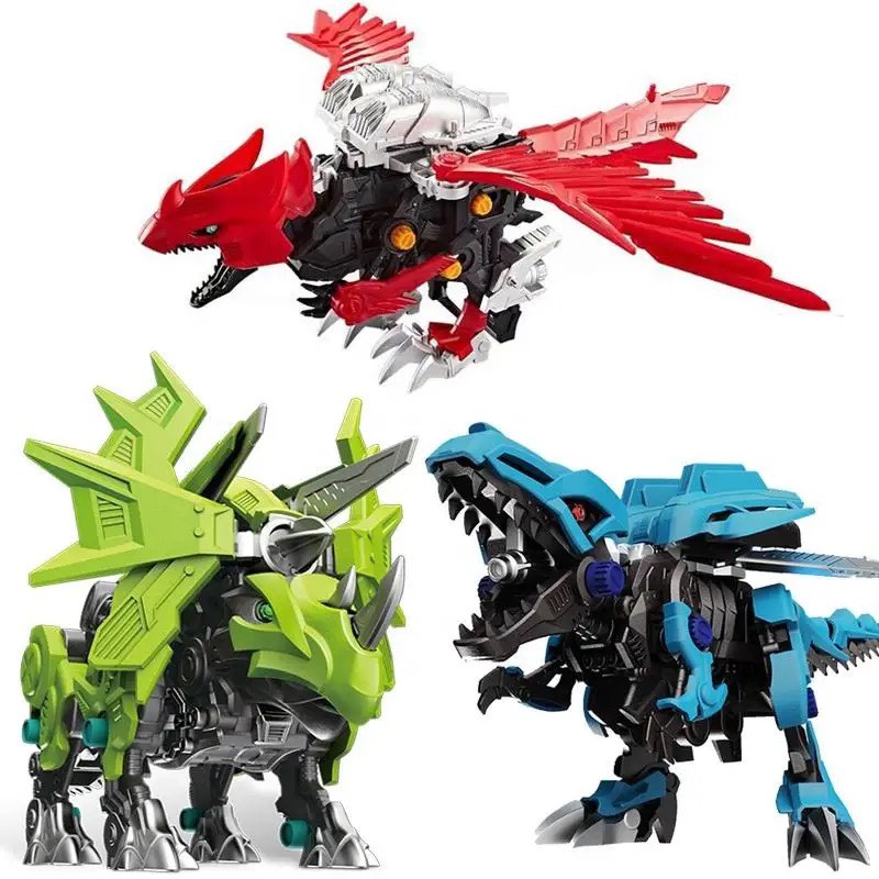 Đồ Chơi Lắp Ráp Thú Vương Đại Chiến Zoids Cenzelong Khủng Long dùng pin
