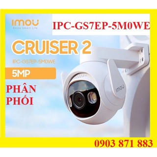 Camera giám sát an ninh chống trộm wifi imou cruiser 2 ipc-gs7ep-5m0we 5.0mp ngoài trời