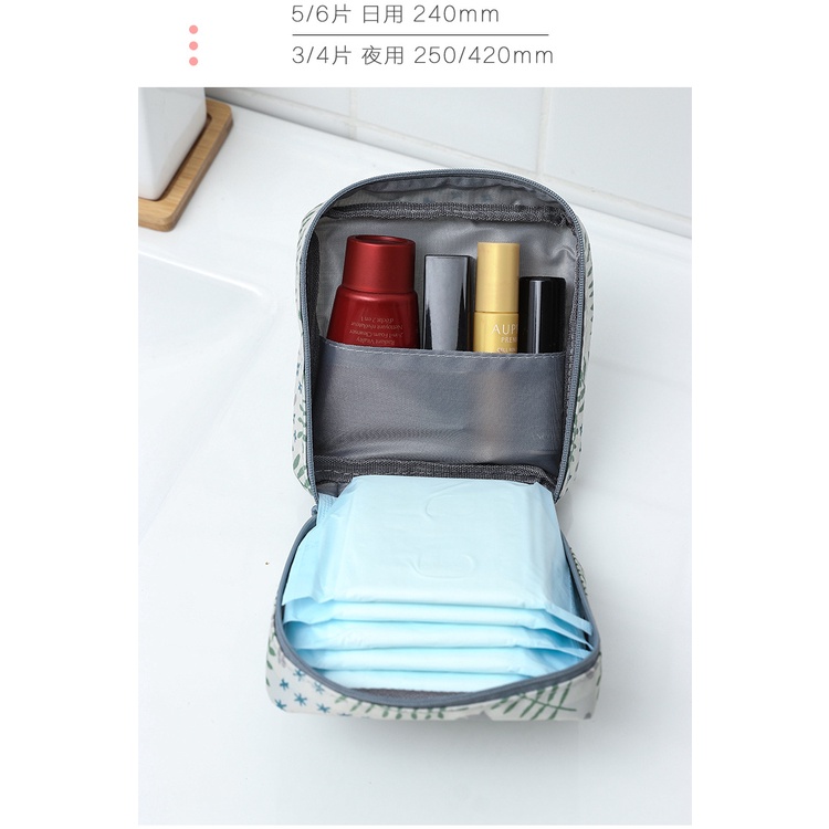 Túi Đựng Đồ Trang Điểm Mini Họa Tiết Cute 13x13x5cm