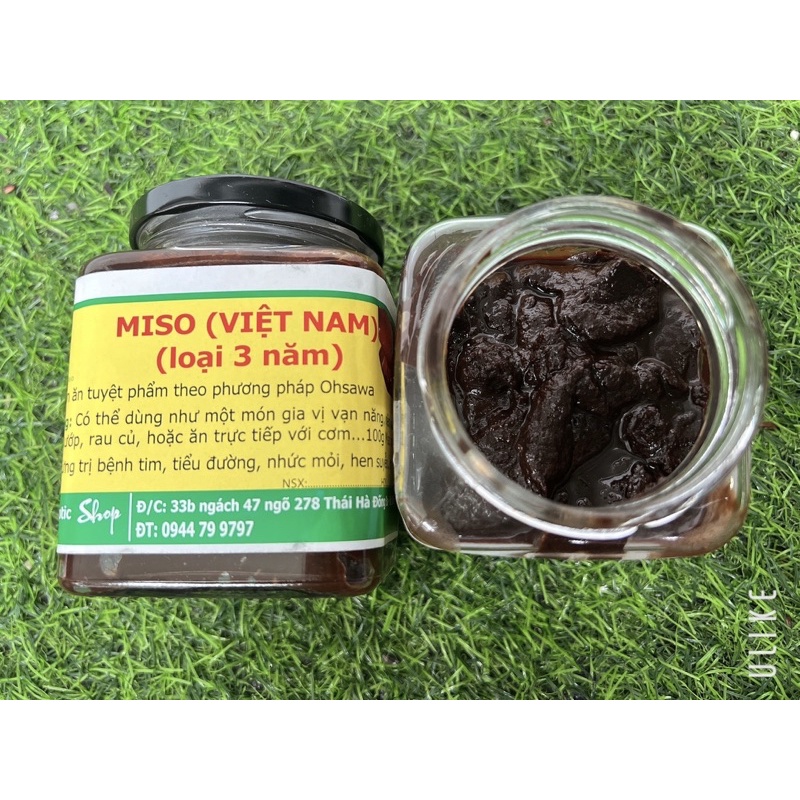 Tương MISO Hàn Quốc 500g (Sản xuất tại Hàn Quốc) và tương miso Việt Nam an toàn, không phụ gia