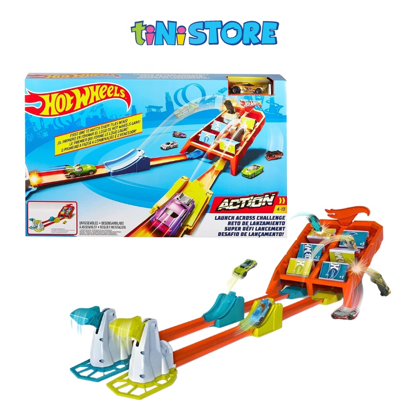 tiNiStore-Bộ đồ chơi xe Hot Wheels đua vượt thử thách tiNiStore GBF899574