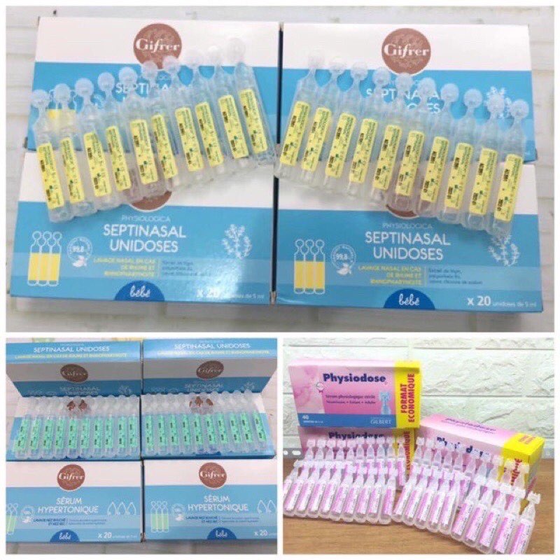 Nước Muối Sinh Lý PHYSIODOSE/ GIFRER Cho Bé