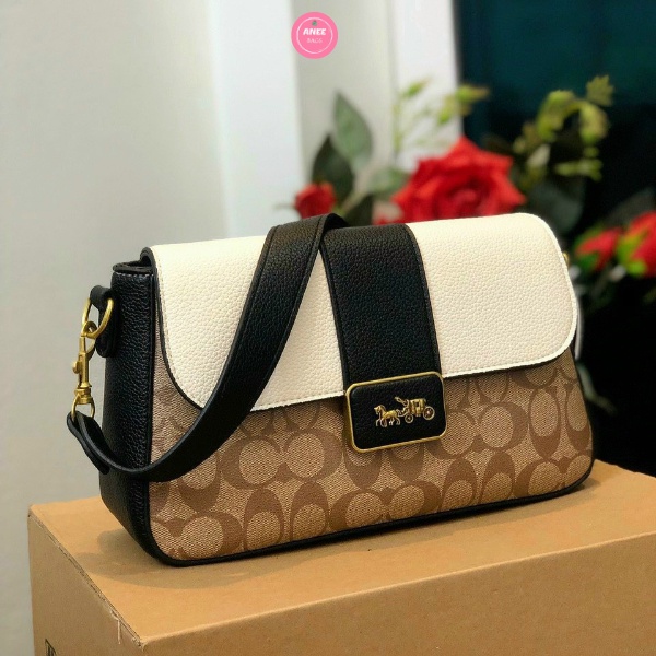 Túi xách nữ đeo vai kẹp nách thời trang coach