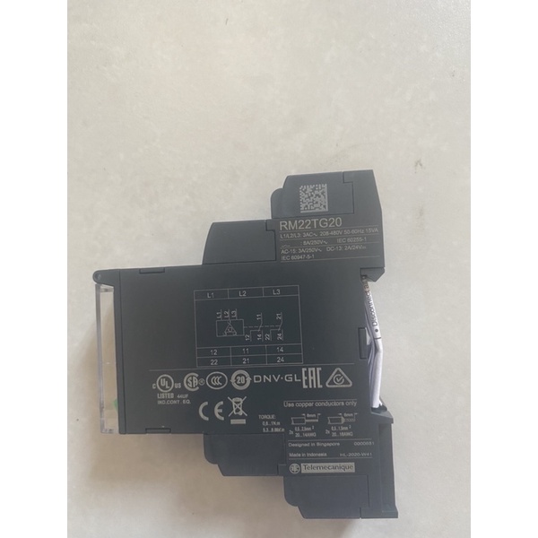 Rơ le bảo vệ mất pha RM22TG20