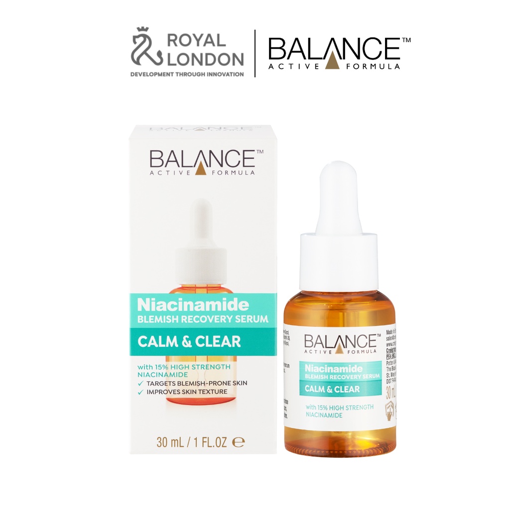 Combo chăm sóc da dầu - Serum Niacinamide Balance 30ml + Tẩy trang khổ qua SENZ 250ml