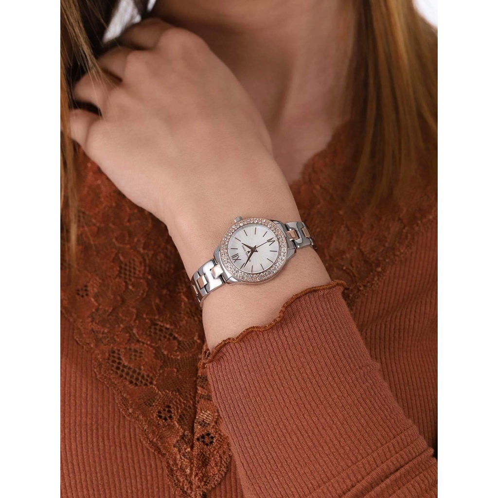 Đồng hồ nữ Michael Kors dây demi rose gold MK4559