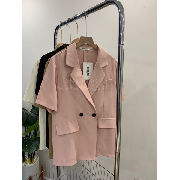 Áo blazer nữ ngắn tay Boilling