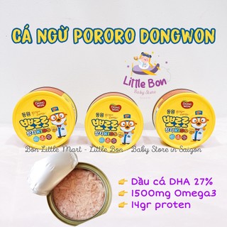 Cá ngừ tách muối Pororo Dongwon Hàn bay air