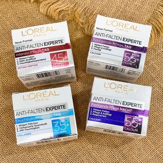 Kem dưỡng chống lão hoá chuyên sâu loreal anti-falten expert 35+, 45+ & 55+