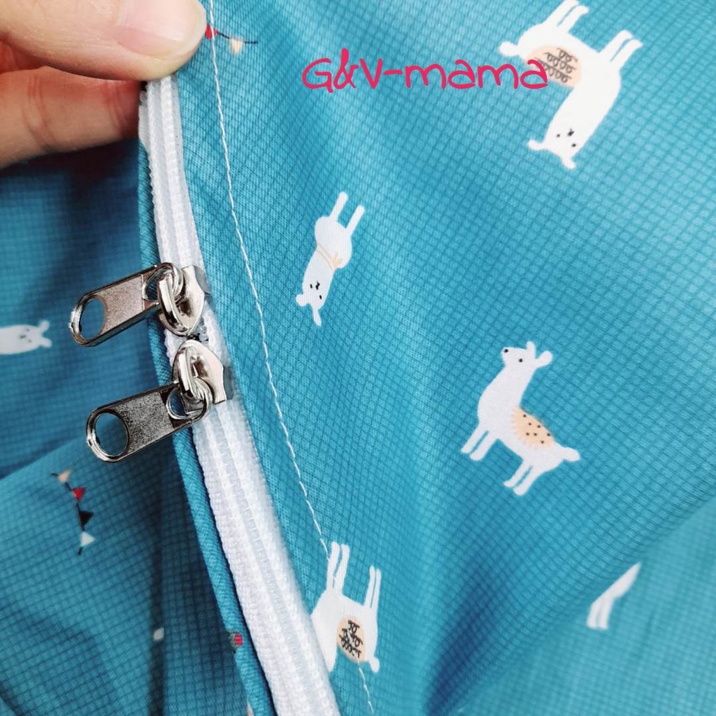 Áo vỏ gối chống trào ngược cho bé cotton lụa mịn màng thoáng mát kích thước 70*70cm