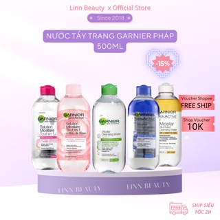 Nước Tẩy Trang Garnier Skinactive Micellar Cleansing Water chính hãng, bản Pháp 400ml