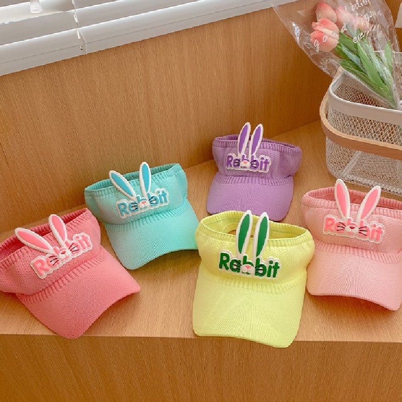 Sun baby 2023 Mũ Tai Thỏ Dễ Thương Thời Trang Mùa Hè Mới Cho Bé