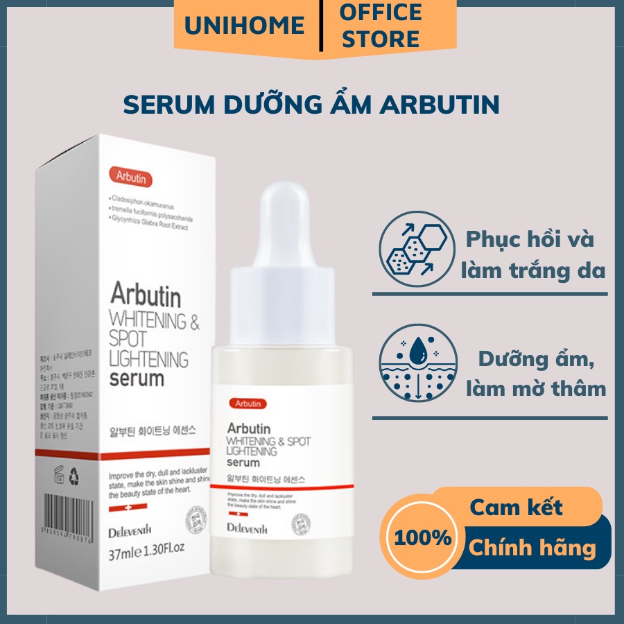 Serum Arbutin, serum giúp giảm thâm, alpha arbutin làm sáng da, kiềm dầu dưỡng ẩm phù hợp với mọi loại da