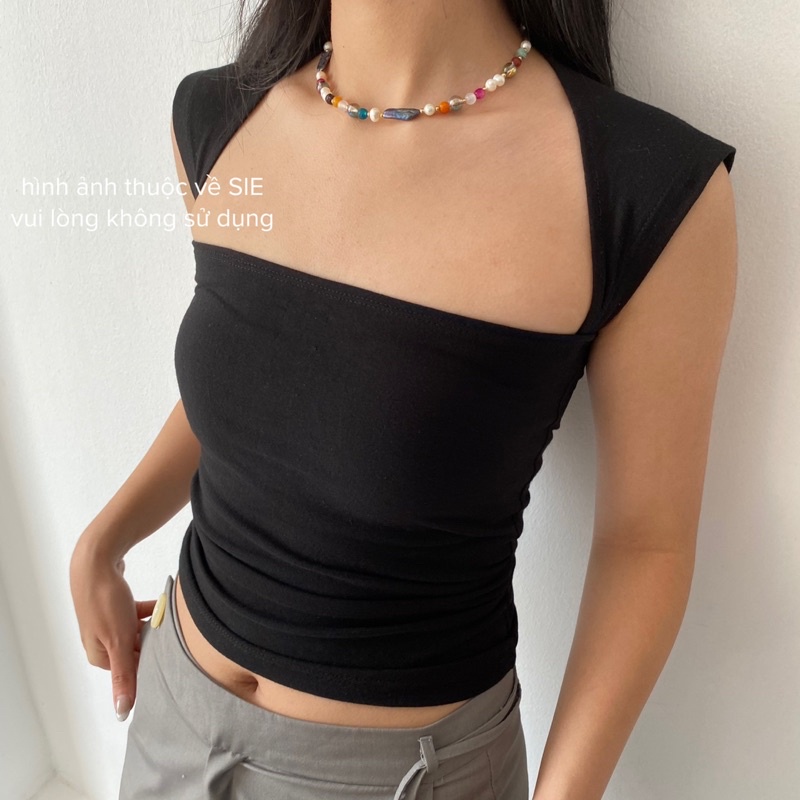[SIE] half moon top - áo ống ngực vuông hở lưng | BigBuy360 - bigbuy360.vn