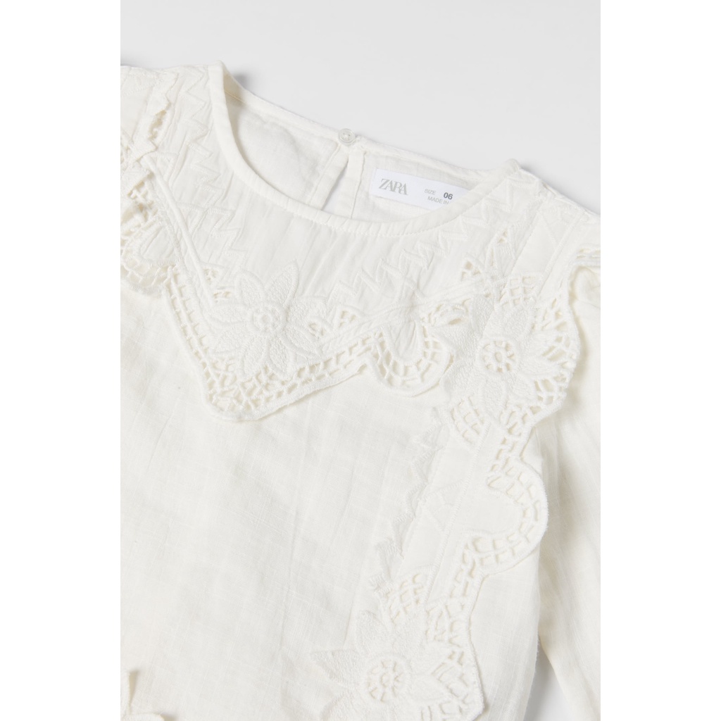 Áo kiểu Za.Ra tiểu thư cho bé size 13-14Y