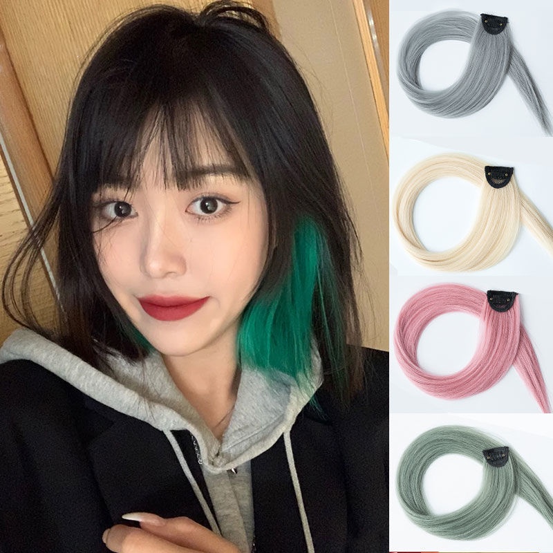 Tóc Hightlight Dài Nhiều Màu, Tóc Kẹp Light Hàn Quốc Dài 60 CM