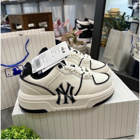 Giày MLB Chunky Liner Màu Đen Nam Nữ, Giày Sneakers MLB Hàng Đẹp Fullbox