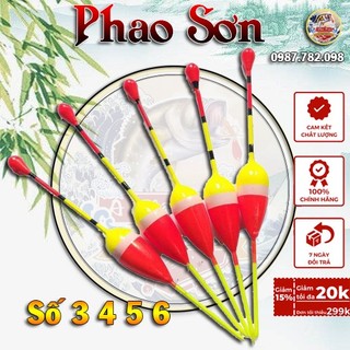 Phao sơn câu lục câu đơn câu đài - phao câu cá săn hàng