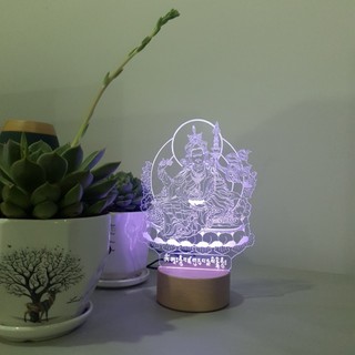 Đèn 3D Ngài Liên Hoa Sanh
