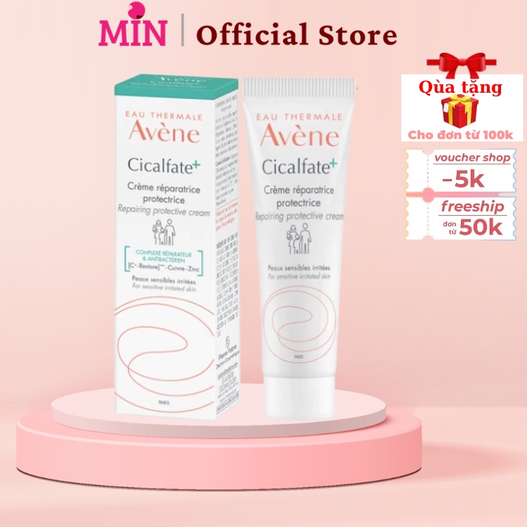 Kem Dưỡng Ẩm Phục Hồi Avene Cicalfate, Làm Lành Sẹo Và Cấp Ẩm Cho Da Avene Cicalfate Restorative Skin Cream 40ml Pháp
