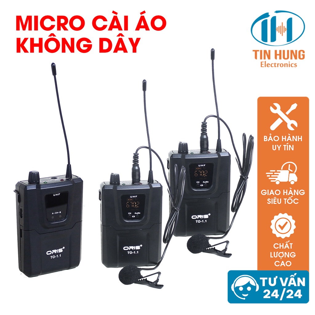 Micro livestream, bán hàng, hội nghị chính hãng ORIS TO-1, lọc tạp âm tốt, âm thanh trung thực, khoảng cách sử dụng xa