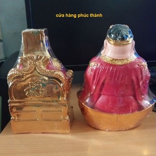 Thần tài ông địa đỏ ( nhựa )