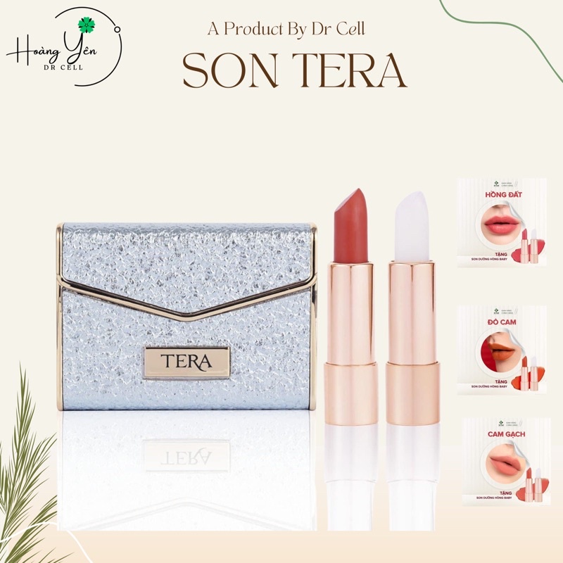 Son thỏi Lì TERA Không Chì (HÀNG CHÍNH HÃNG) hộp đựng siêu xinh