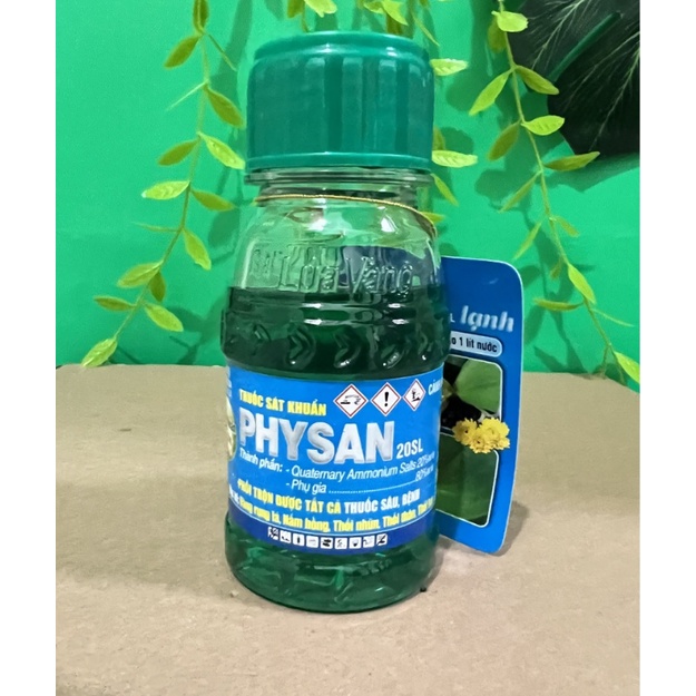 Physan 20SL đặc trị thối nhũn, sát khuẩn phòng trừ nấm bệnh dành cho hoa lan cây cảnh