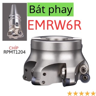 Bát phay emrw6r ,đài phay gắn chíp tròn r6,chíp rpmt1204,đĩa phay cnc tốc độ cao