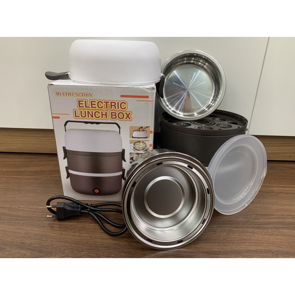 HỘP CƠM GIỮ NHIỆT 3 TẦNG STAR HOT LUNCH BOX, DÙNG CHO DÂN VĂN PHÒNG - shopmesan01