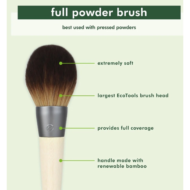 Cọ Trang Điểm Ecotools Full Powder Makeup Brush