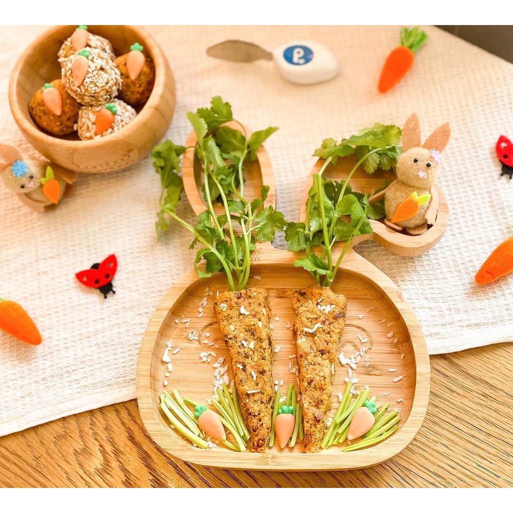 Bộ khay ăn dặm bằng tre Bamboo Bamboo UK