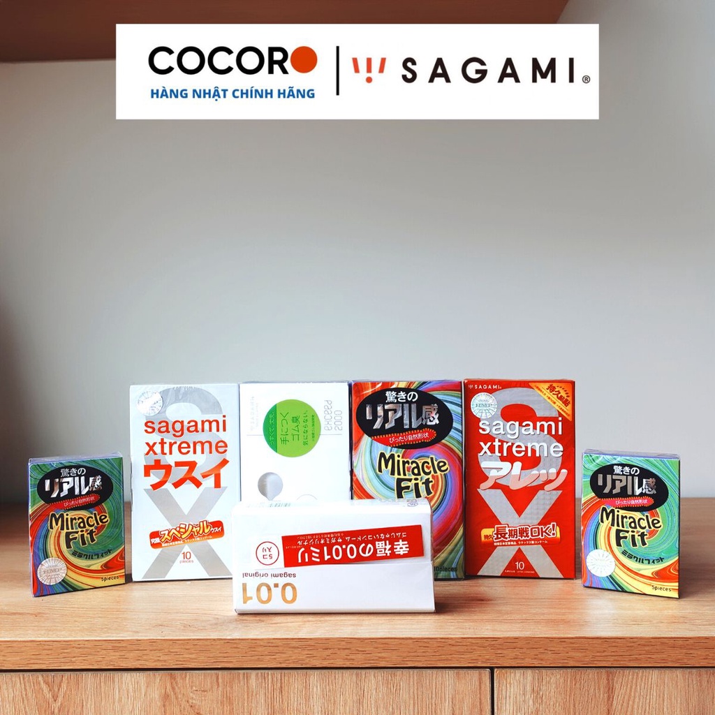 Bao cao su Sagami 0.01 mỏng nhất thế giới