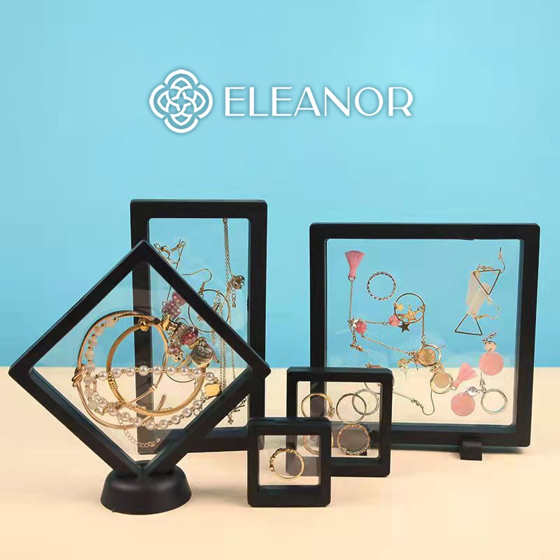 Hộp bảo quản trang sức chống oxi hóa Eleanor Accessories thiết kế màng PE trong suốt tiện lợi phụ kiện trang sức 5511