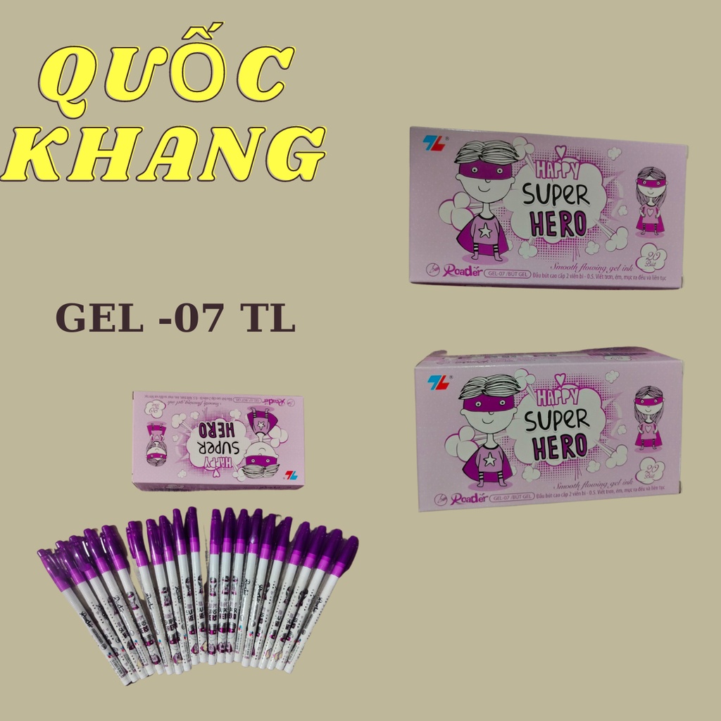 Bút Gel Thiên Long GEL-07 Nét 0.5mm