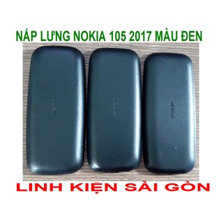 Nắp lưng nokia 105 2017 màu đen