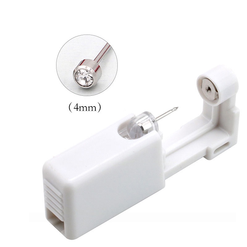 Súng Bấm Lỗ Tai Dùng Một Lần Kèm Khuyên Tai 4Mm