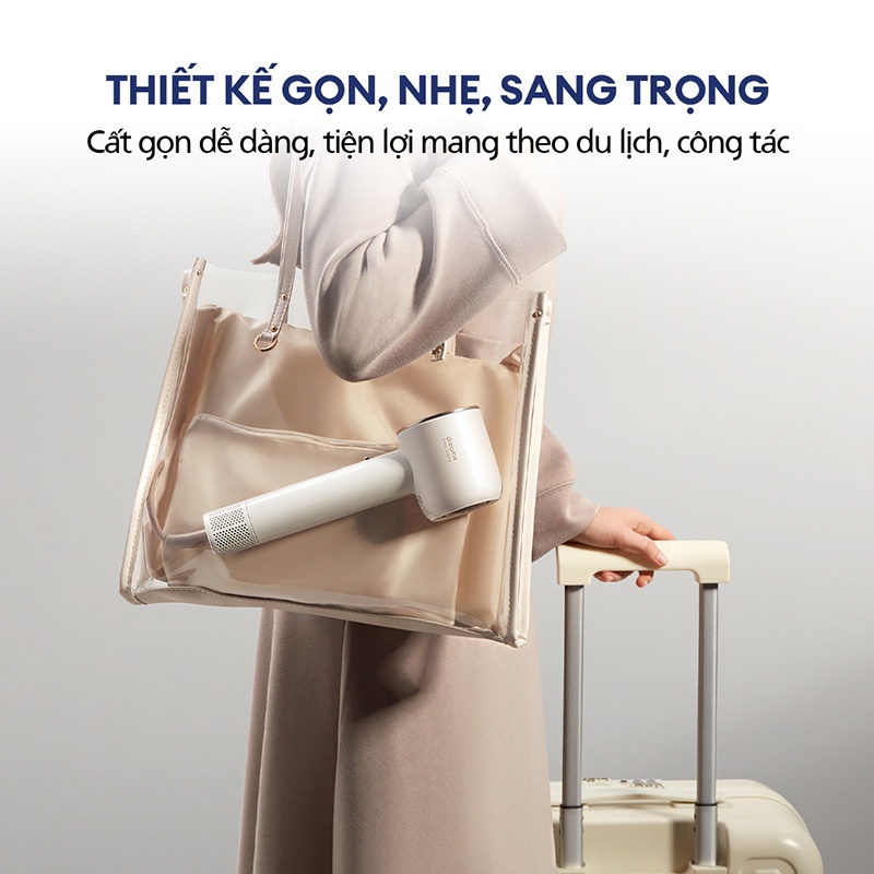 Máy sấy tóc Dreame Hair Glory - Công nghệ ion âm cho tóc óng mượt - Hàng Chính hãng - Bảo hành 12 tháng