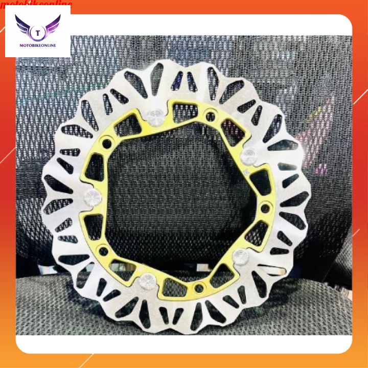 Đĩa Raider/Satria trước 320mm + Sau 220mm xài mâm zin theo xe