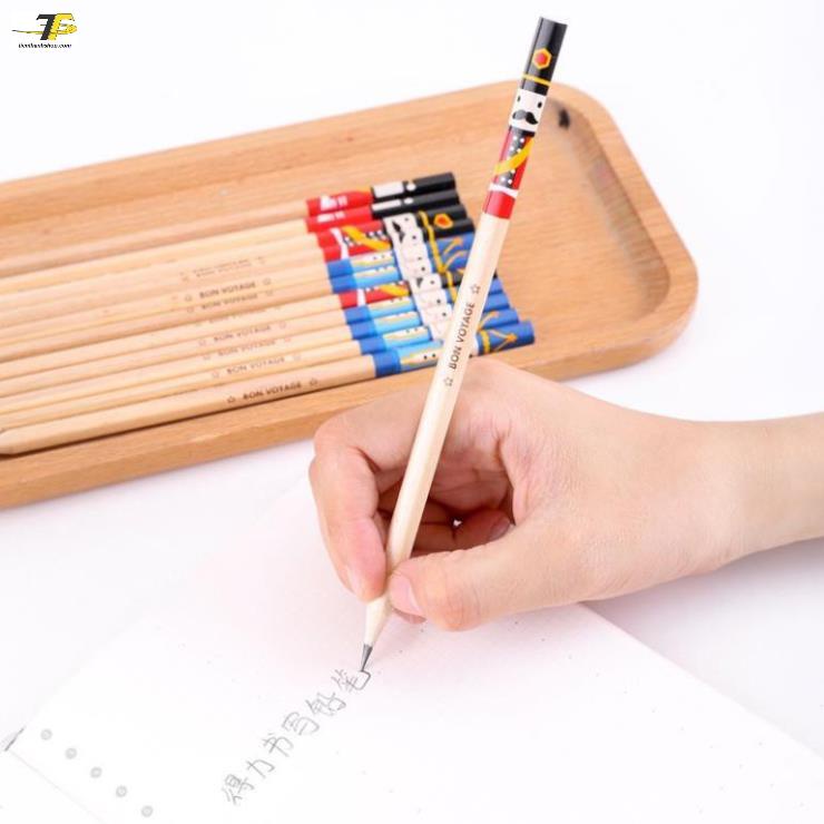 Bút chì lục giác 2B Deli E37000 - ngòi không gãy