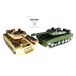 Xe tăng biến hình robot bằng sắt