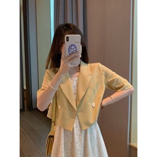 Áo Khoác Blazer Nữ Coptop Ngắn Tay