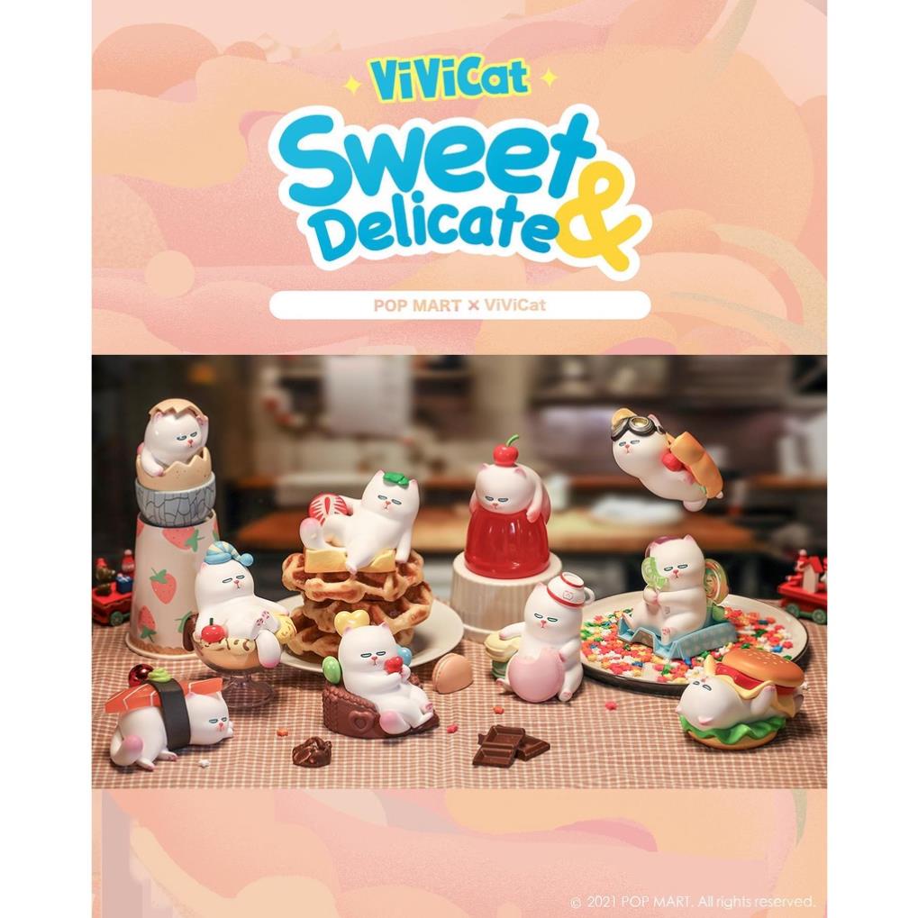 POPMART BLINDBOX VIVICAT SWEET & DELICATE SERIES