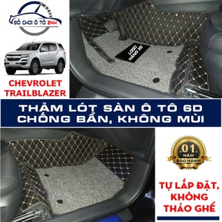 Thảm lót sàn ô tô 5D,6D Chevrolet Traiblazer Giảm ồn, Không mùi, Chống thấm nước