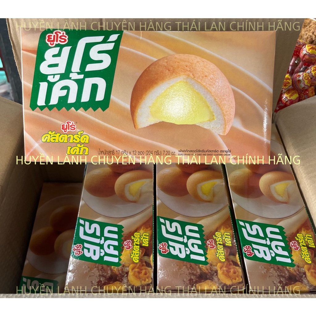 Bánh Trứng Euro Thái Lan Vị Truyền Thống  - Cam Kết 100% chính hãng