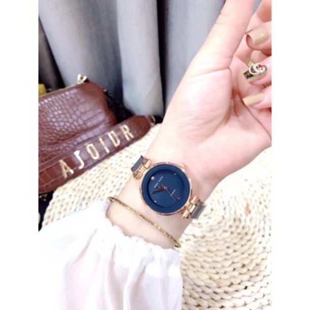 Đồng hồ Anne Klein nữ dây kim loại 5 màu xinh xinh Free Ship