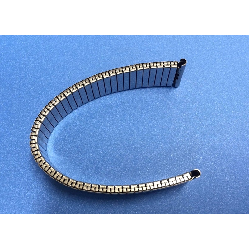 Dây chun dây thun đồng hồ Bambi đầu ngang size 20 hàng si nhật đã qua sử dụng còn đẹp