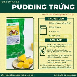 Bột pudding BKB các vị (Bột Flan)