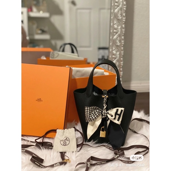 Túi xách nữ H_M PICOTIN size18 full box siêu sịn